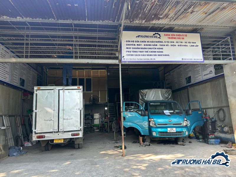 Sửa chữa và bảo dưỡng điều hòa ô tô Gara Trường Hải 88 - Đơn vị sửa chữa và bảo dưỡng điều hòa ô tô uy tín tại Hà Nội