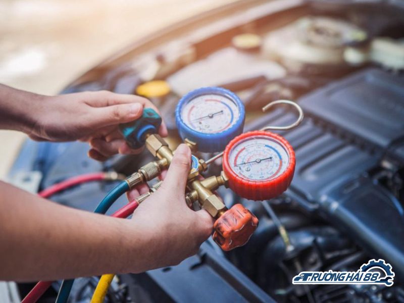 Sửa Chữa Điều Hòa Ô Tô Gara Trường Hải 88 - Đơn vị bảo dưỡng & sửa chữa điều hòa ô tô uy tín tại Hà Nội