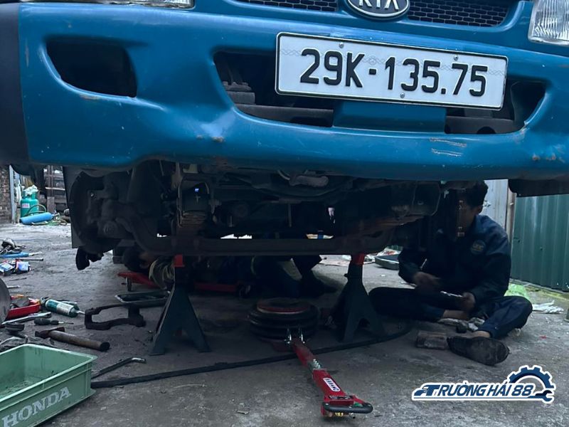 Gara Trường Hải 88 – Đơn vị bảo dưỡng & sửa chữa xe tải Isuzu uy tín tại Hà Nội