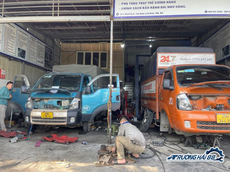 Gara Trường Hải 88 – Đơn vị bảo dưỡng & sửa chữa xe tải Hyundai H150 & N250 uy tín tại Hà Nội